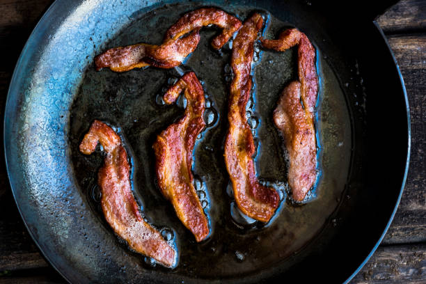 Bacon, alimente grase 